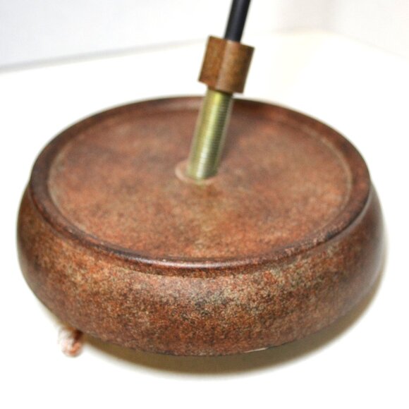 Set Of 2 Hampton Bay Hanging Ceiling Lights Amber Art Glass Shades Home Lighting - Picture 4 of 8